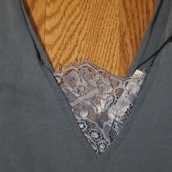 Pale blue sweater dress - Picture 2 of 4